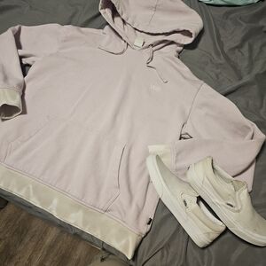 Vans Light Pink Hoodiesize Xl With Women’s vans classic slip on Shoes Size 6.5